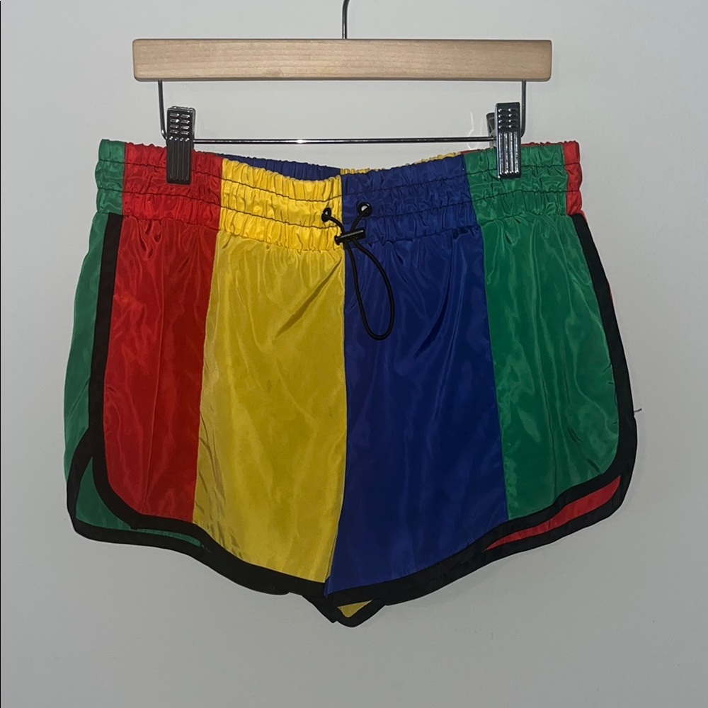 Colorful Striped Shorts